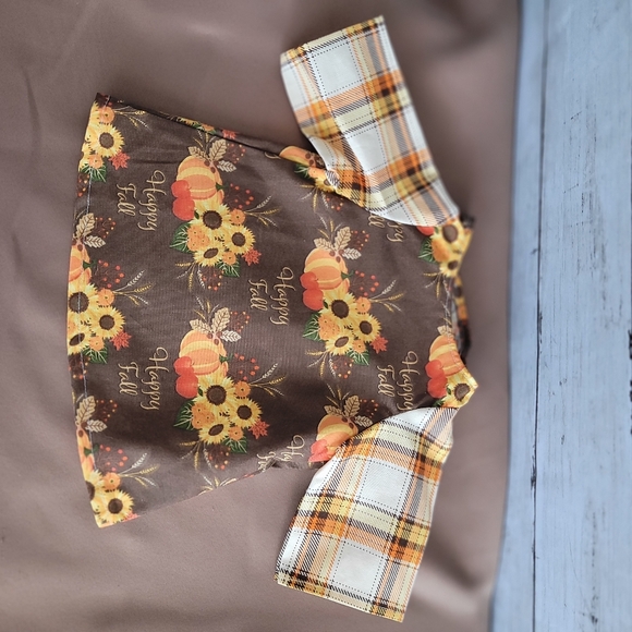 Clothes for 12" Grogu Baby Yoda Mattel Dolls. Brown Pumpkin Thanksgiving Outfit. - Picture 5 of 6